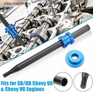 clearlo Oil Pump Primer Tool For Chevy 283 SBC 454 BBC Aluminum Oil Pump Priming Tool Anti-rust For 
