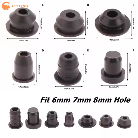 For Di2 Grommets Rubber Plug 6mm 7mm 8mm Frame Electronic Shifter Cable Cover Front Rear Derailleur 