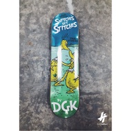 DGK VAUGHN STITCHES 8.1 SKATEBOARDS DECK
