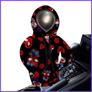 Gear Shift Knob Cover Anime Knob Covers Gear Shift Hoodie Automotive Interior Cute Auto Shift Knob C