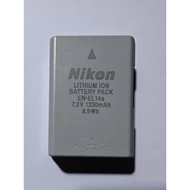 Second-Hand EN-EL14a Original Battery D5300 D3400 D5600 D5200 D3200 D3500 Camera