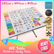 ABC Table (Children Study Table) / Meja ABC (Meja Belajar Kanak-Kanak) [READY STOCK]