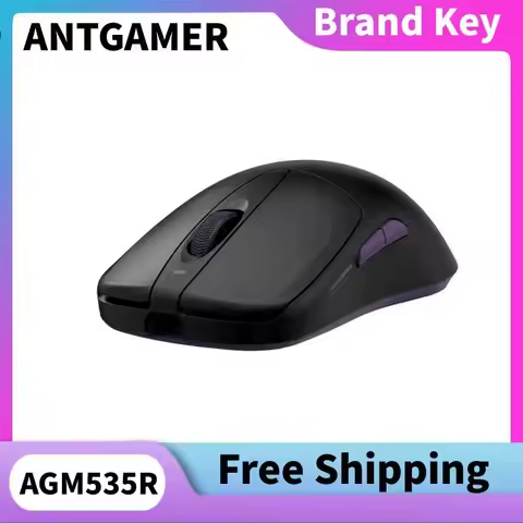 ANTGAMER AGM535R 8000Hz wireless three-mode symmetrical mouse, PAW3950 30K DPI TTC microswitch custo