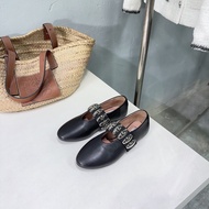 Alaia ladies Mary Jane boat shoes flat ballet dancing shoes daily casual pump size35-42