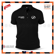 Premium Polo Perodua Bezza Baju Sulam Club PBOCM Alza Myvi Saga Iriz Baju T-Shirt Lelaki Design Logo