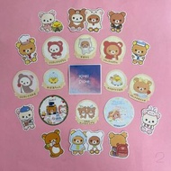 Rilakkuma 鬆弛熊貼紙 set 2