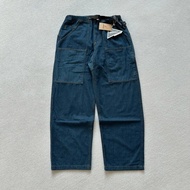 日本優惠預訂 and wander Japan x Gramicci denim baggy pants 牛仔褲