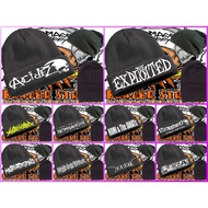 Knitted beanie, knitted beanie, banyheat beanie, banie beanie, punk beanie, punk band beanie, custom