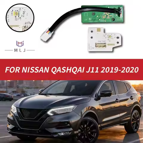 Suitable For Nissan Qashqai J11 2019-2020 LED Angel Eyes DRL Daytime Running Light Boards Turn Signa
