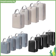 ✿ keepdreaming ✿  4 Set Waterproof Travel Luggage Organizer Expandable Luggage Packing Organizer for