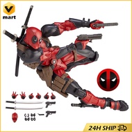 Yamaguchi Deadpool Joint Movable Face Change Action Figure Model Collectible Ornaments Gifts Marvel 