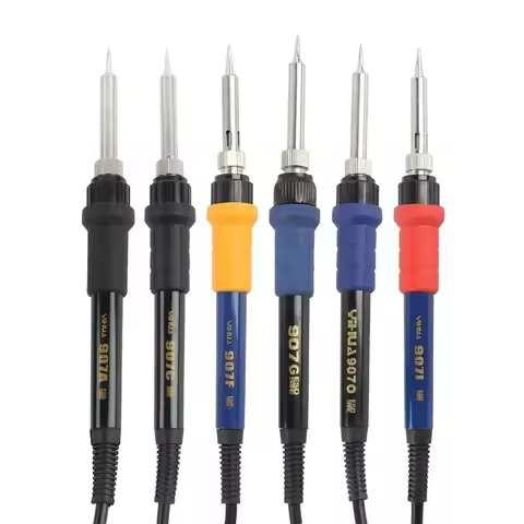 YIHUA Electric Iron Handle 907I 907C 907F 907O 907A 907G 907K Station Soldering For 995D 878D 939D+ 