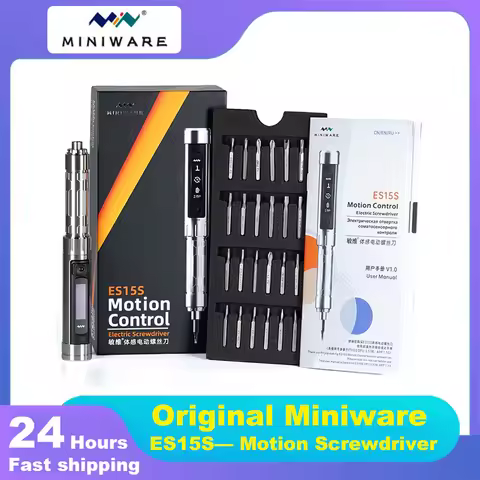 MINIWARE ES15S intelligent Motion Control Electric Screwdriver USB Chargeable Cordless Screwdriver 2