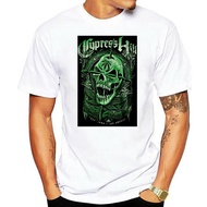Authentic CYPRESS HILL  Green Skull Slim-Fit T-Shirt S-2XL NEW