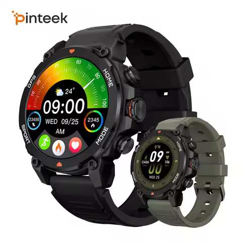 Outdoor Military GPS SmartWatch Aurafit G6 / Trek 1 Compass Altimeter Chat GPT 3ATM Waterproof Sport