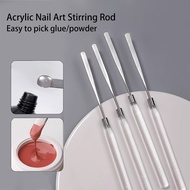BORN PRETTY Stirring Rod Stainless Steel Acrylic Powder Liquid UV Gel Stirring Tool Spatula Pin Nail