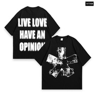 Boxy T-shirt - Opinion - Black T-shirt - Hectic