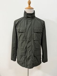Uniqlo 男款 防風立領連帽外套 S 帽🉑收納