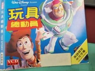 (飛天馬之家-T) 正版 二手  VCD 【迪士尼   玩具總動員  VCD】英文發音/中文字幕