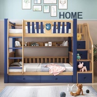 【SG Sellers】Bunk Bed Frame Closet Bunk Beds Bunk Beds Wooden Bunk Beds Bed Frames With Storage Cabinets High Low Bed Large Bunk Beds With Drawers Mattress Sets Unk Beds For Kids