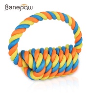 Benepaw Bite-Resistant Dog Rope Toy Bright Color Tug Of War Pet Toys For Aggressive Chewers Puppy Toys For Small Medium Big Dogs