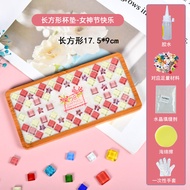 Mặt Chén Mosaic DIY Thủ Công Cho Trẻ Em Nhà Trẻ Salon Team Building Nóng up Activity Mặt Chén Mosaic