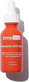 Timeless Skin Care Coenzyme Q10 Serum - Skin Care Serum for Smoothing - Fragrance-Free - Coenzyme Q1