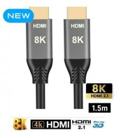 日本熱銷 - 1.5米HDMI 8K 7680*4320電腦電視超清視頻線 鋁合金殼 2.1版