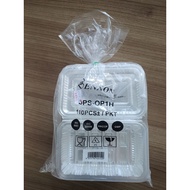 BENXON OPS-OP1H CLEAR/ OPS-OP2H/ OPS-OP3H (100pcs/pkt) BEKAS KUIH 1H Plastic Tray Bakery Disposable 