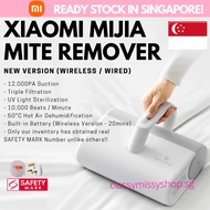 🇸🇬 [NEW] XIAOMI Mijia Mite Remover - Wireless & Wired Dust Mite Vacuum Cleaner 12000Pa Anti-dust Mit