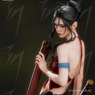 White resin female figure3Printing 3D printed model kits and assembling white resin kits 3SI4