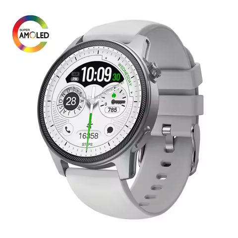 1.43 inch AMOLED Screen Smart Watch Bluetooth Call Sports Heart Rate Monitor Waterproof Smartwatch