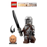 sw1258 Lego Star Wars The Mandalorian 75348 75361 75363 - Din Djarin 'Mando' Minifigure with Darksab