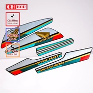 CH CH | Honda Win 100 95 stamp set, black