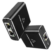 Gigabit Network Splitter 1 Point 2 Network Connector Switch Gigabit 1 Point 2 Out Network Splitter