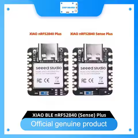 Seeed Studio XIAO nRF52840 Plus - XIAO nRF52840 Sense Plus - 20 GPIOs, Arduino/MicroPython/CircuitPy