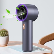 FINTEX MetaIce Fan Hyper High-Speed ​​Handheld Spray Fan Mini Ultralight Portable Kipas 6000mAh LED 