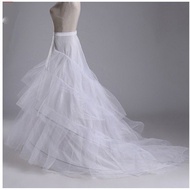 Taill Skirts Wedding Dresses Costumes 3 Yarn 2 Circles Skirts