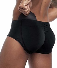 Mens Padded Panty Seamless Butt Lifter Hip Enhancer Shaper Briefs Fake Ass Body Shaper Hip Enhancer 