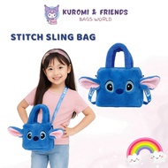 Stitch Bag Kids Lilo And Stitch Bag Stitch School Bag Kanak Kanak Beg Stitch Disney Budak Sling Bag 