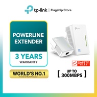 TP-Link One Mesh AV600 300Mbps Powerline Wi-Fi Wireless Adapter TL-WPA4220 Kit