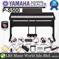 Yamaha P-S500 88 Keys Digital Smart Piano Complete Package - Black (PS500 P S500)