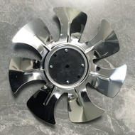 Exhaust Fan Stainless Steel Fan Blade Fan Blade Ventilation Fan 7-Blade Axial Fan Blade D-Hole Blade