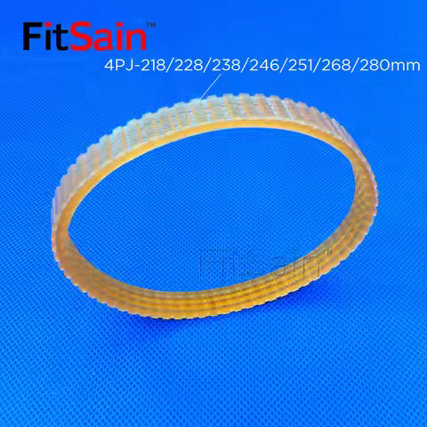 FitSain-4PJ-218/228/238/246/251/268/280 V-ribbed belt Woodworking planer Belt width 10mm Multi wedge