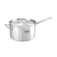Qware 3-Ply Stainless Steel Sandwich Bottom Saucepan with Lid (7/8.5/11/18/25LT)