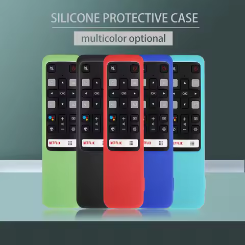 RC802V FNR1 Voice Remote Control Cases Fit for TCL Android 4K Smart TV 49P30FS 65P8S 55C715 49S6800 