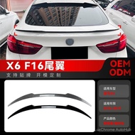 Sesuai untuk spoiler belakang BMW X6 F16 2015-2019, spoiler atas, spoiler tambahan, aksesori penguba
