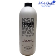 KASIBAO KSB BRAZIL ACAI BERRY Hydrolyzed KERATIN Steamer restores severely damaged hair 1000ml - MK