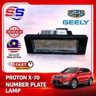 Proton X70 X-70 Geely Rear Number Plate License Lamp Light Lampu Nombor Plat Bonet Belakang