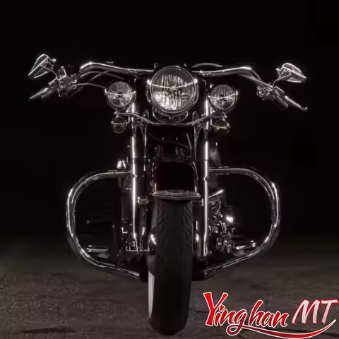 Motorcycle Beach Bar Handlebar Handle Dimpled For Harley Softail Fat Boy Heritage Deluxe Breakout Dy